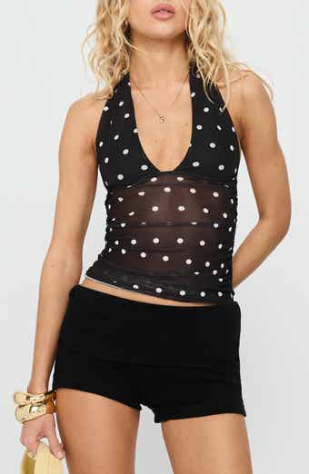 Danyelle Dot Halter Top