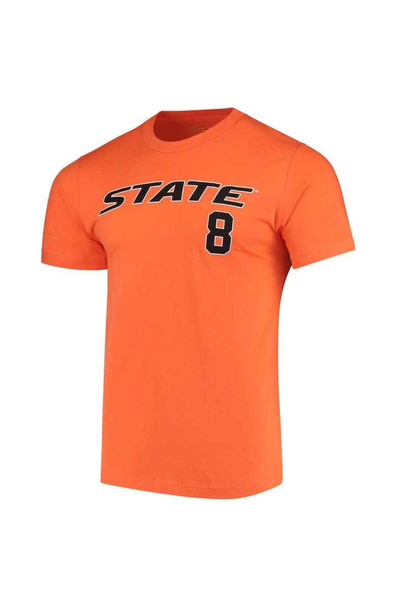 Retro Brand Men's Original Retro Brand Andrew Heaney Orange Oklahoma State Cowboys Baseball Name & Number T-Shirt, Alternate, color, 
