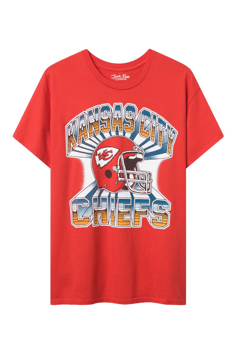 Kansas City Chiefs Cotton Graphic T-Shirt, Main, color, RED