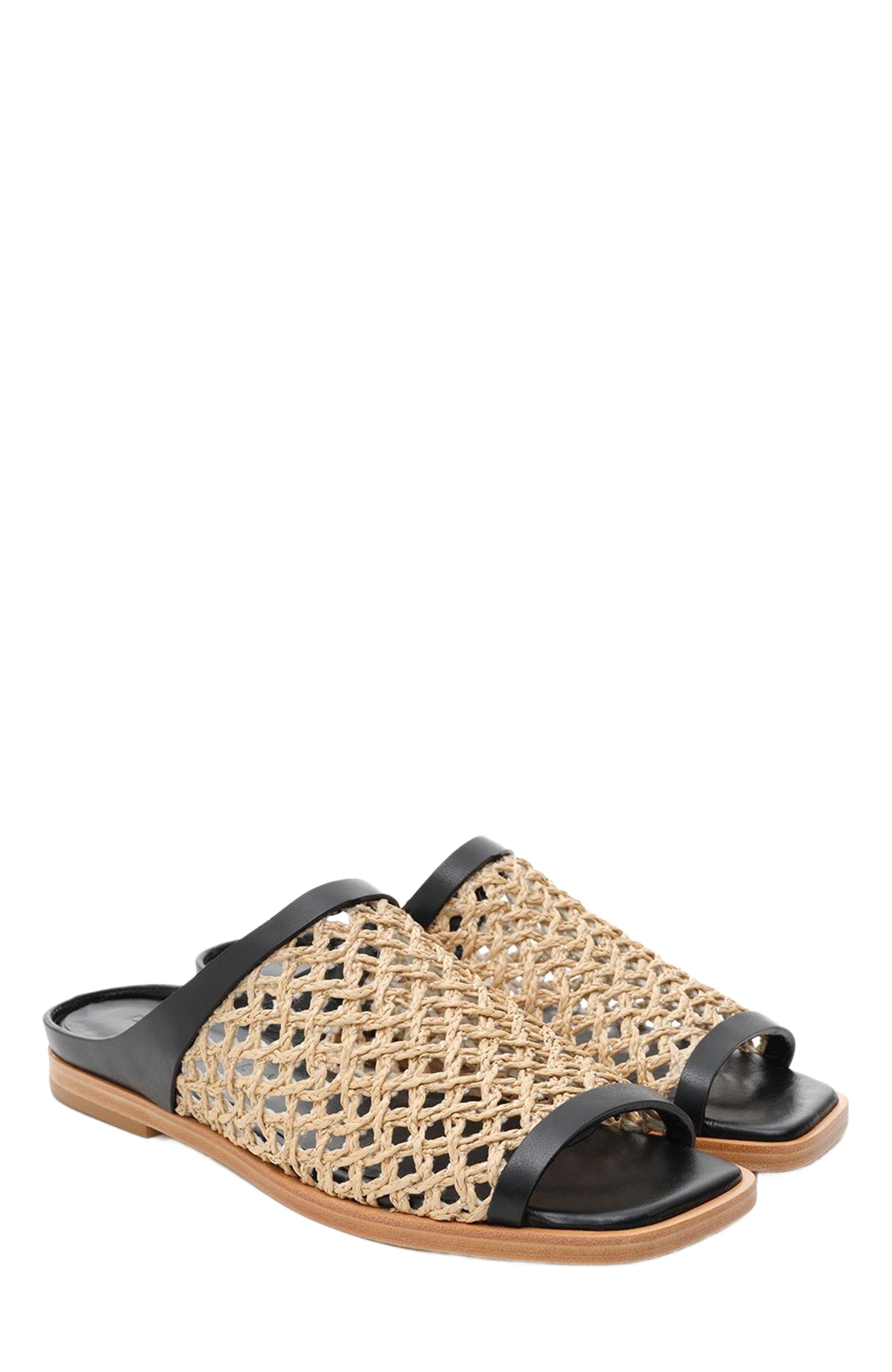 Daniella Shevel Alba Sandal, Alternate, color, Black