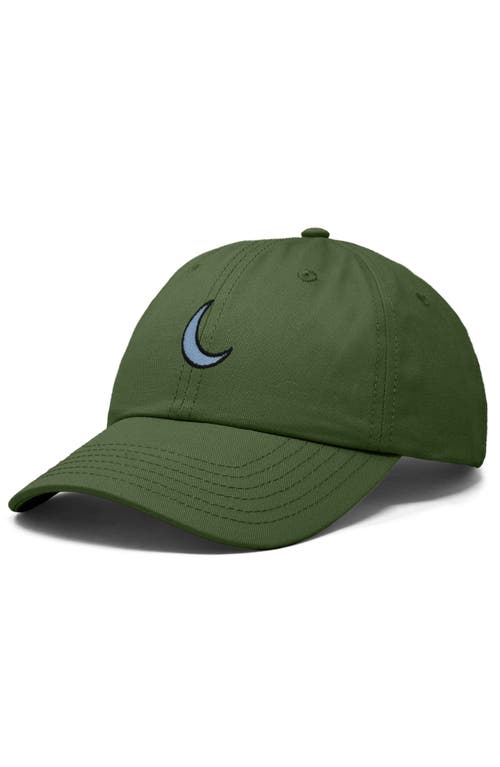 Shop Dalix Moon Cap In Olive
