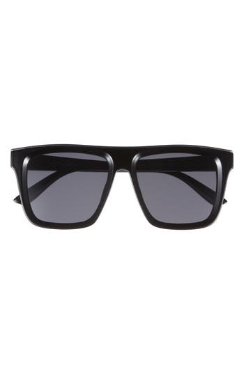 Vince Camuto Flat Top Sunglasses In Black