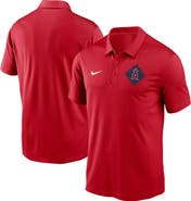 Nike Men's Nike Red Los Angeles Angels Diamond Icon Franchise Performance Polo