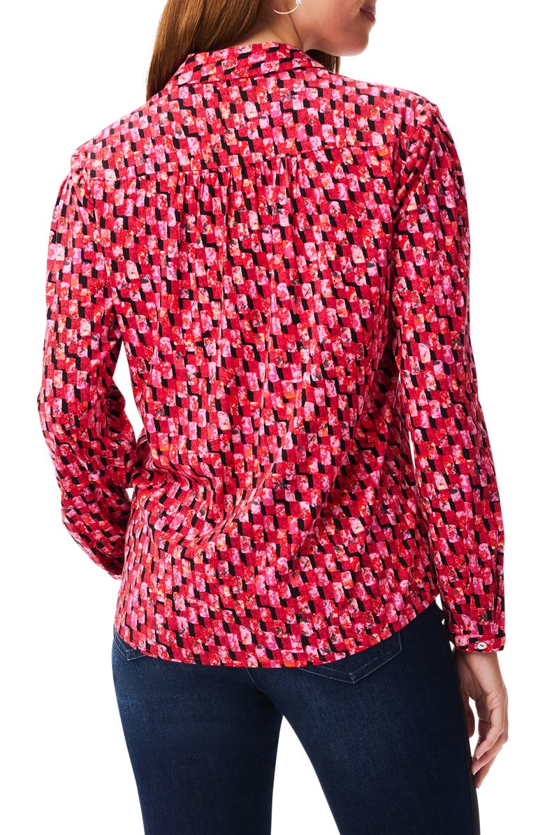 NIC+ZOE Festive Mix Top, Alternate, color, Red Multi