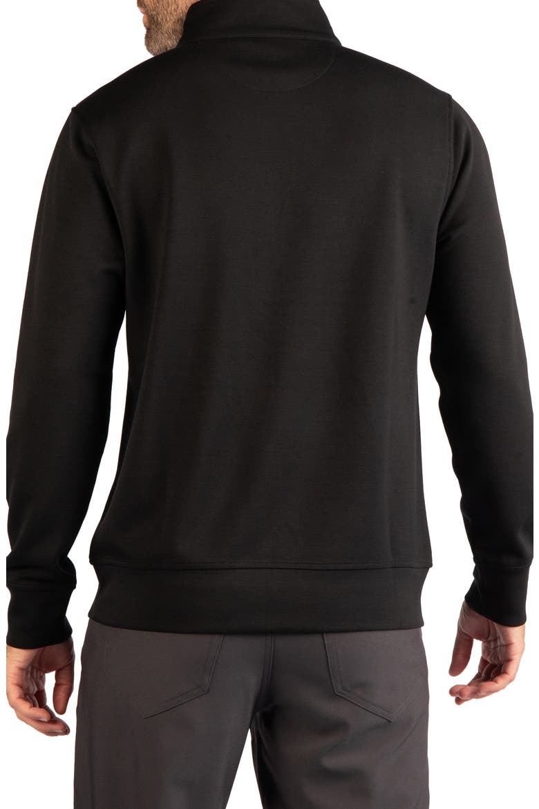 Liquid Lux Performance Quarter Zip Pullover, Alternate, color, BLACK