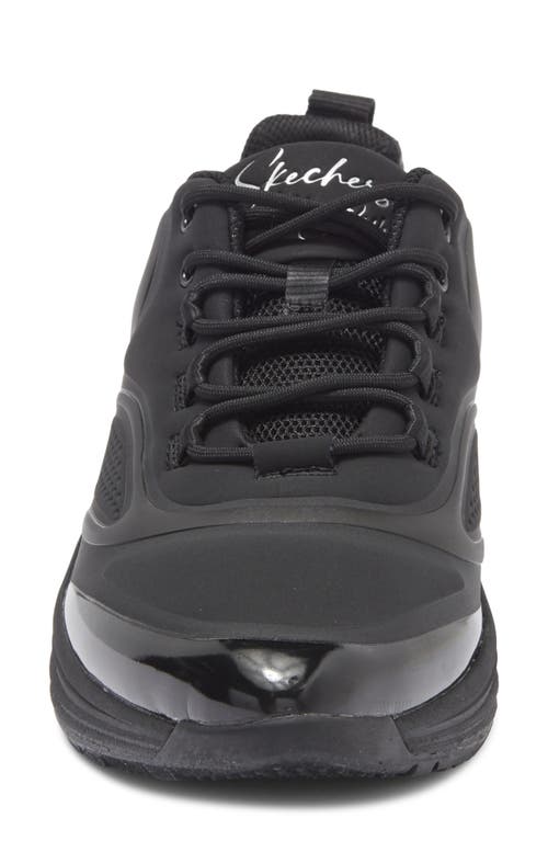 Skechers Street Glam Point It Sneaker In Black