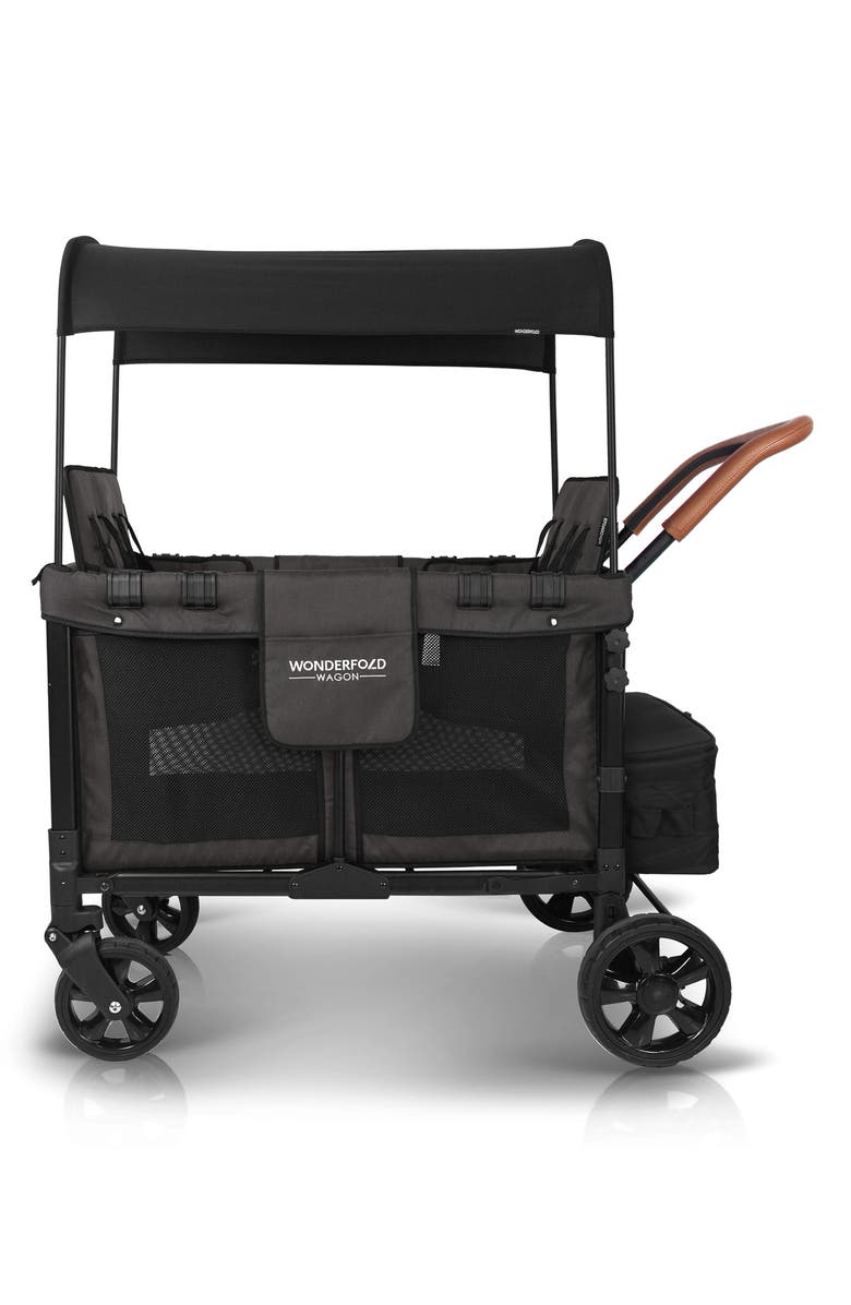 WonderFold W4 Multi-Function 4-Passenger Quad Stroller Wagon, Alternate, color, 