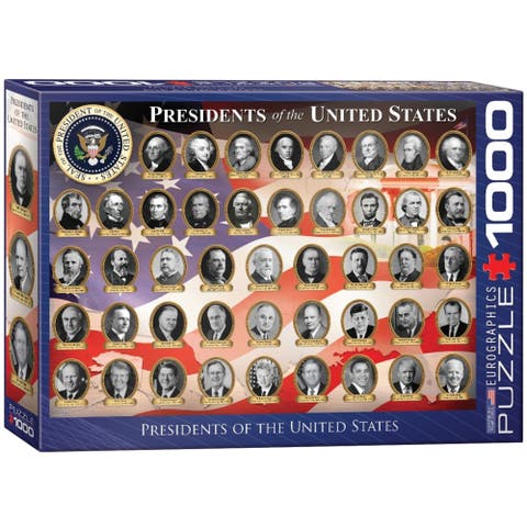 Presidents of the United States 1000 Piece Puzzle