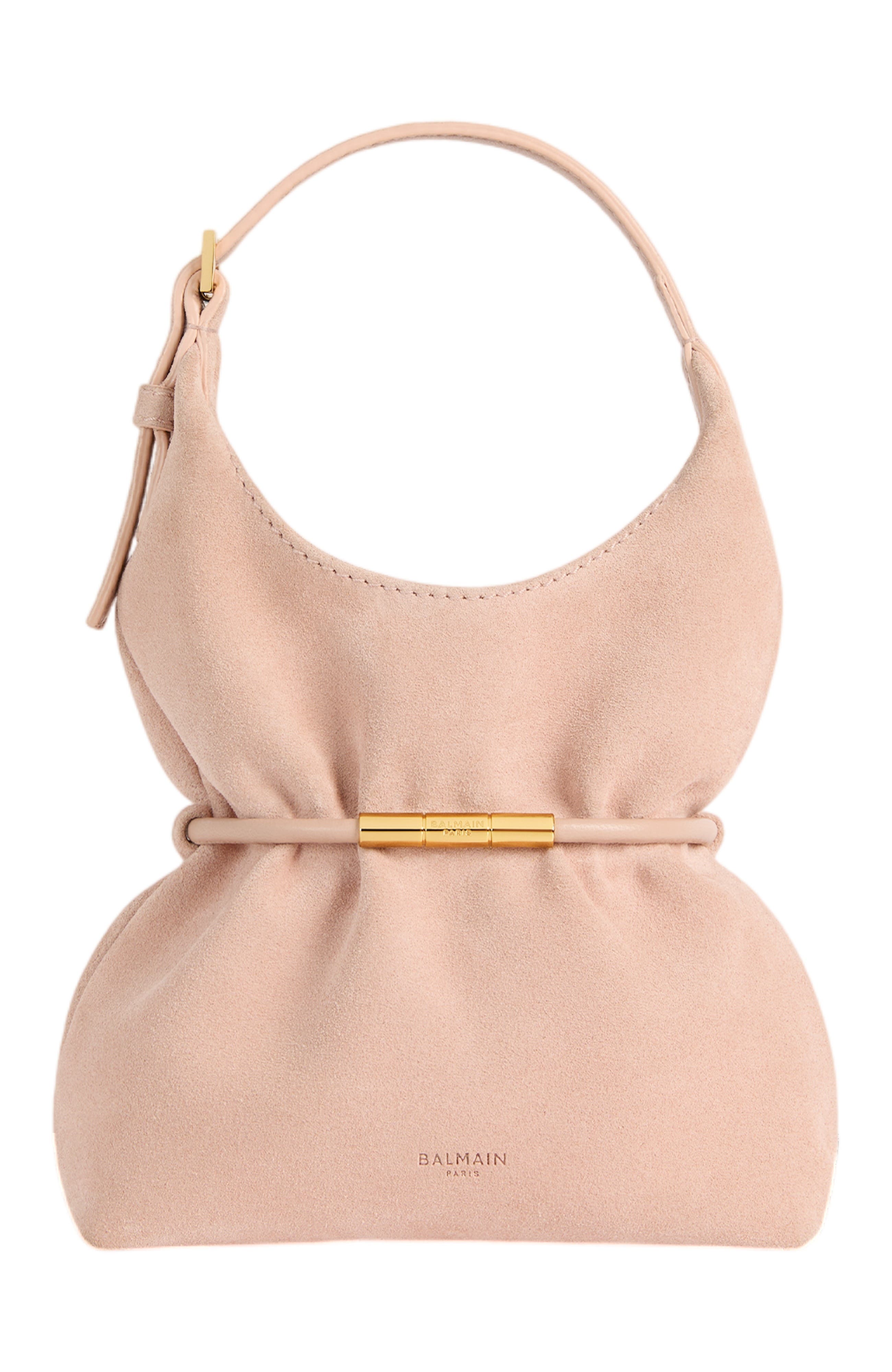 Sphynx Mini Bag in Suede, Main, color, pink