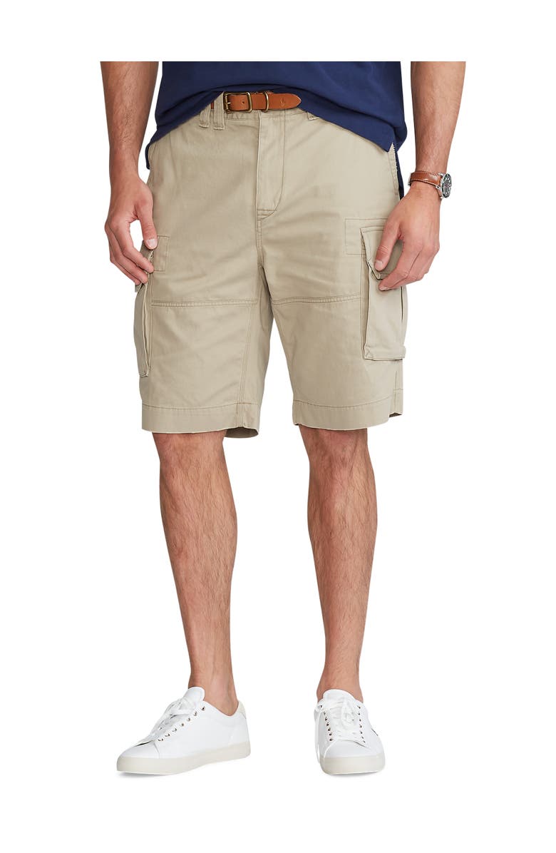 Polo Ralph Lauren Big & Tall Gellar Cargo Shorts, Main, color, Hdn Tan