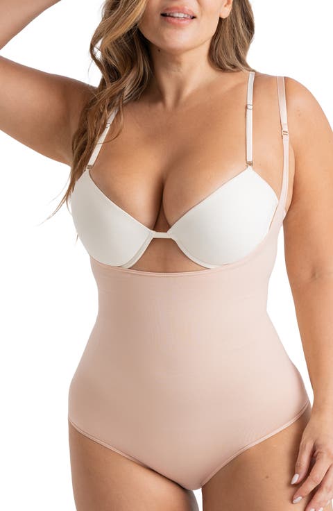 Open Bust Shaper Bodysuit (Regular & Plus Size)