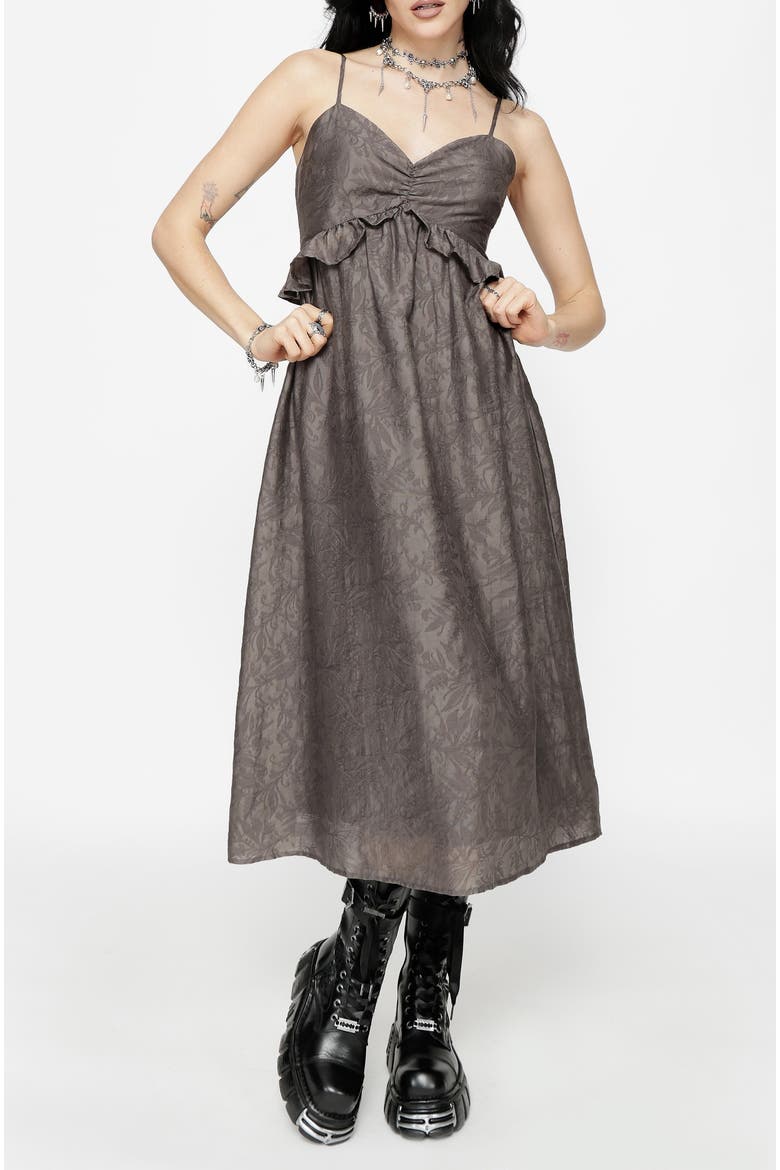 Ailsa Frill Cami Midi Dress, Main, color, Grey