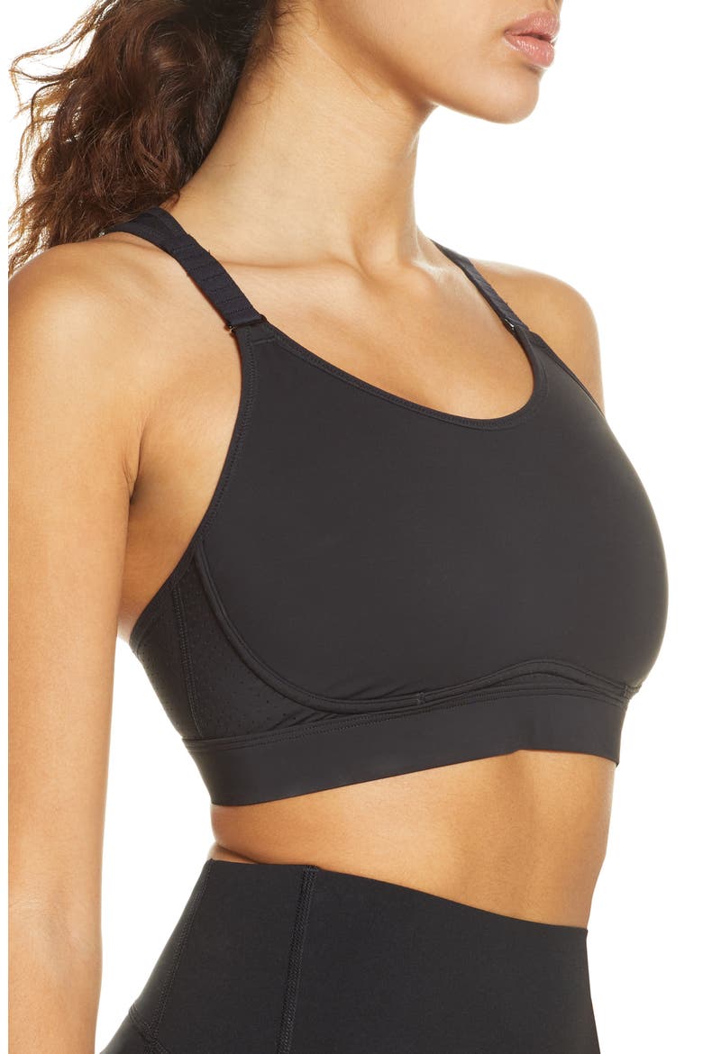 High Impact Sports Bra, Alternate, color, BLACK