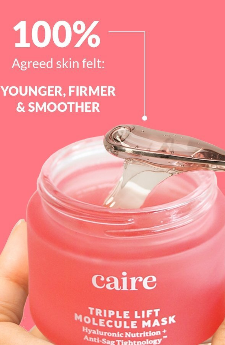 Caire Beauty Triple Lift Molecule Mask, Alternate, color, Coral