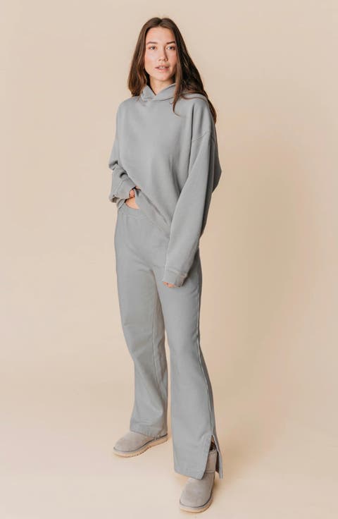 Women's Organic Cotton Teddy Oversized Hoodie