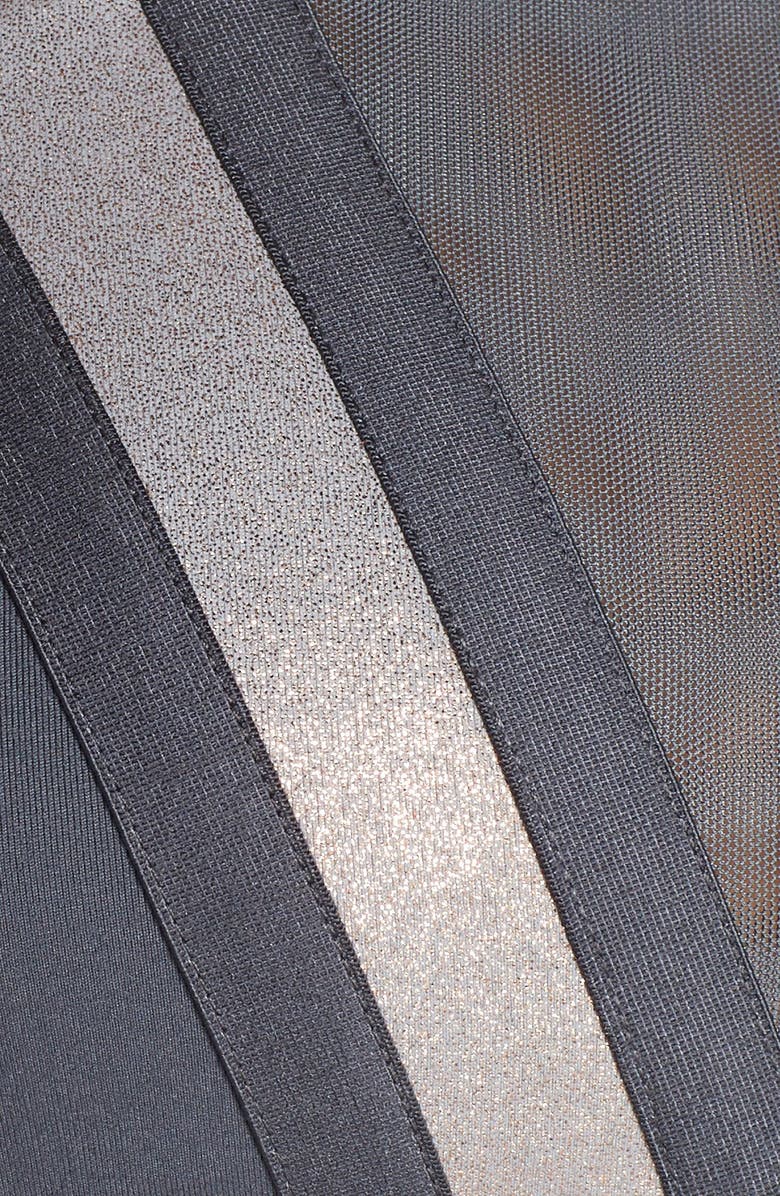 Zella 'Vision' High Neck Sports Bra, Alternate, color,