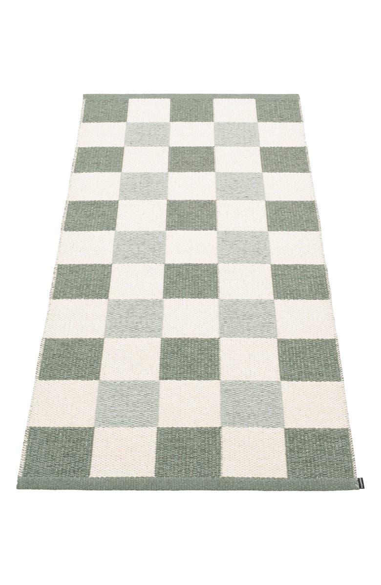 PAPPELINA Pix Reversible Indoor/Outdoor Rug, Main, color, Green Tones