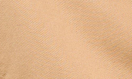 Mango Regular Fit Lyocell & Cotton Button-up Overshirt In Beige