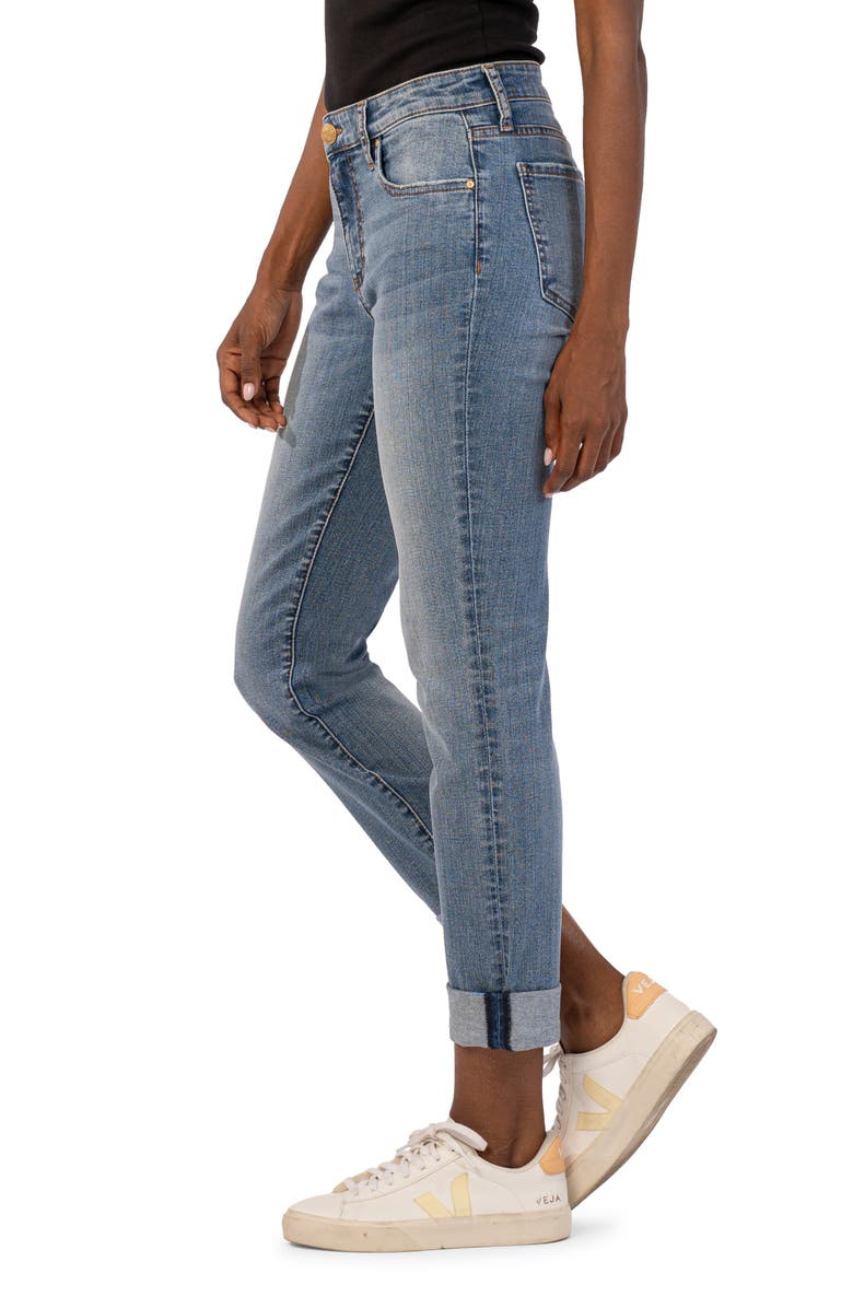 KUT from the Kloth Catherine Mid Rise Boyfriend Jeans, Alternate, color,