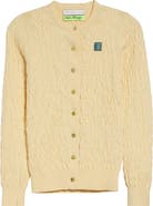 CONNER IVES The Shirred Knit Cotton & Cashmere Cardigan