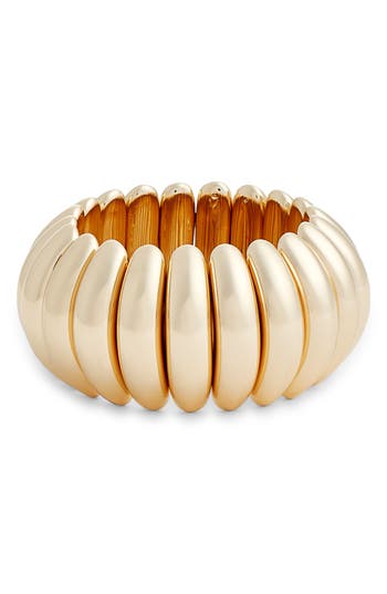 Open Edit Curved Stretch Bracelet