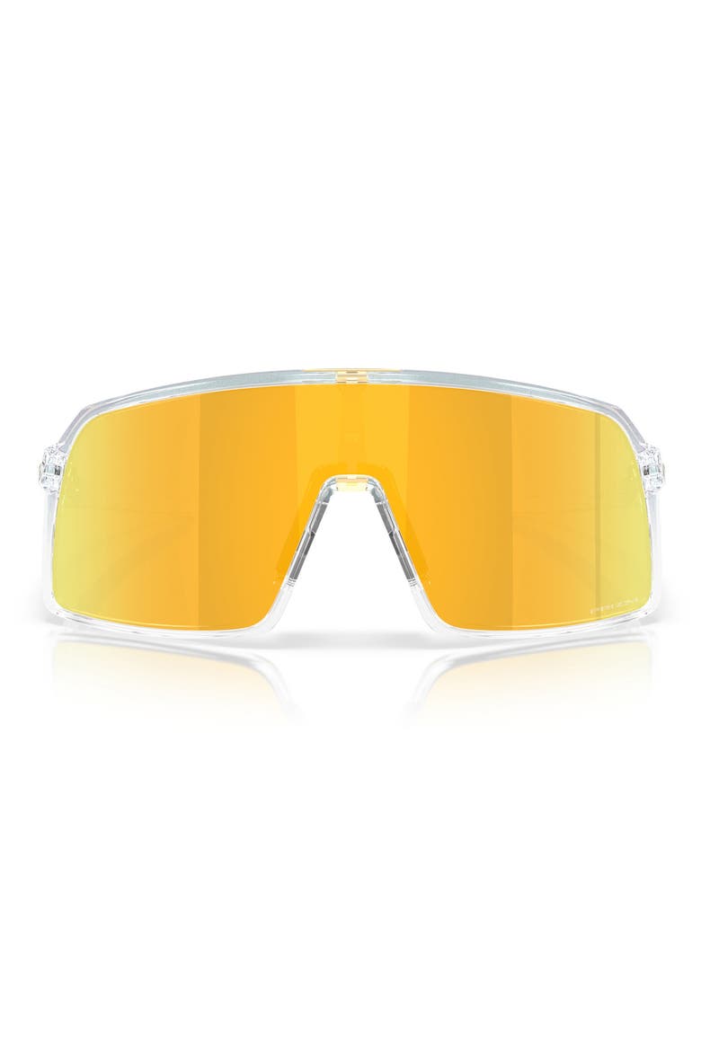 Sutro 137mm Shield Sunglasses, Main, color, GOLD