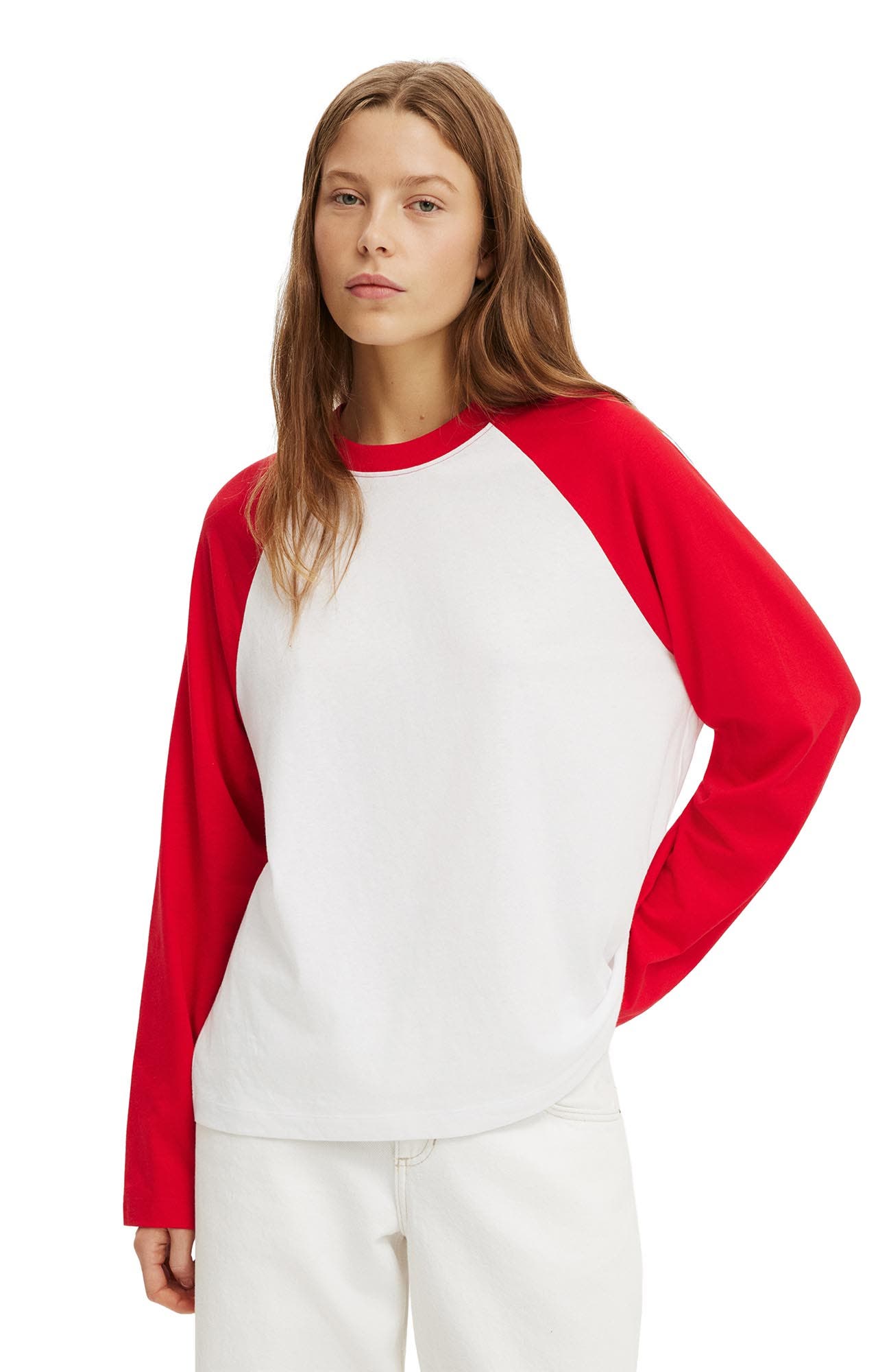 selected White Red Petal