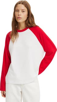 Cotton On Women's Boxy Raglan Long Sleeve Tee