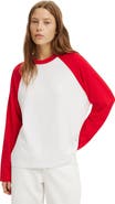 Cotton On Women's Boxy Raglan Long Sleeve Tee