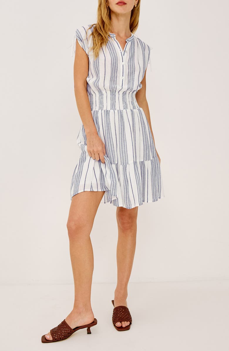 Rails Samina Stripe Smocked Dress, Alternate, color, 