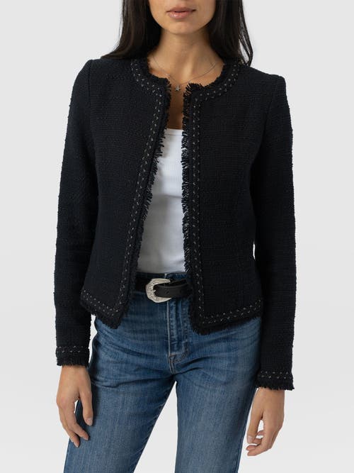 Saint + Sofia Rayner Jacket In Black