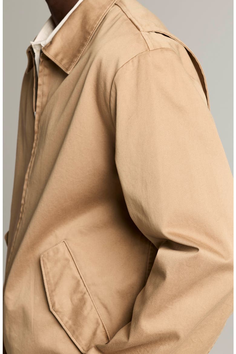Brushed Twill Field Jacket, Alternate, color, CARMELO