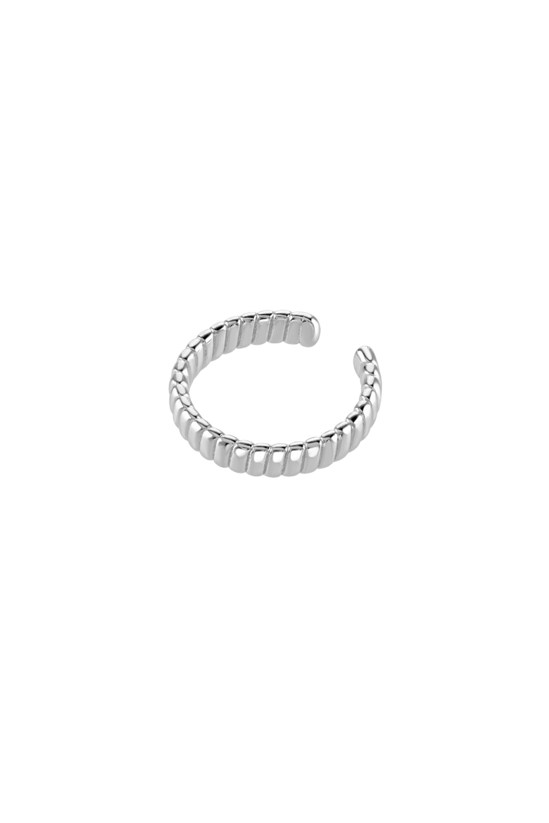 Egyptian Ear Cuff, Main, color, Sterling Silver