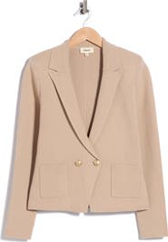 L'AGENCE Sofia Knit Blazer