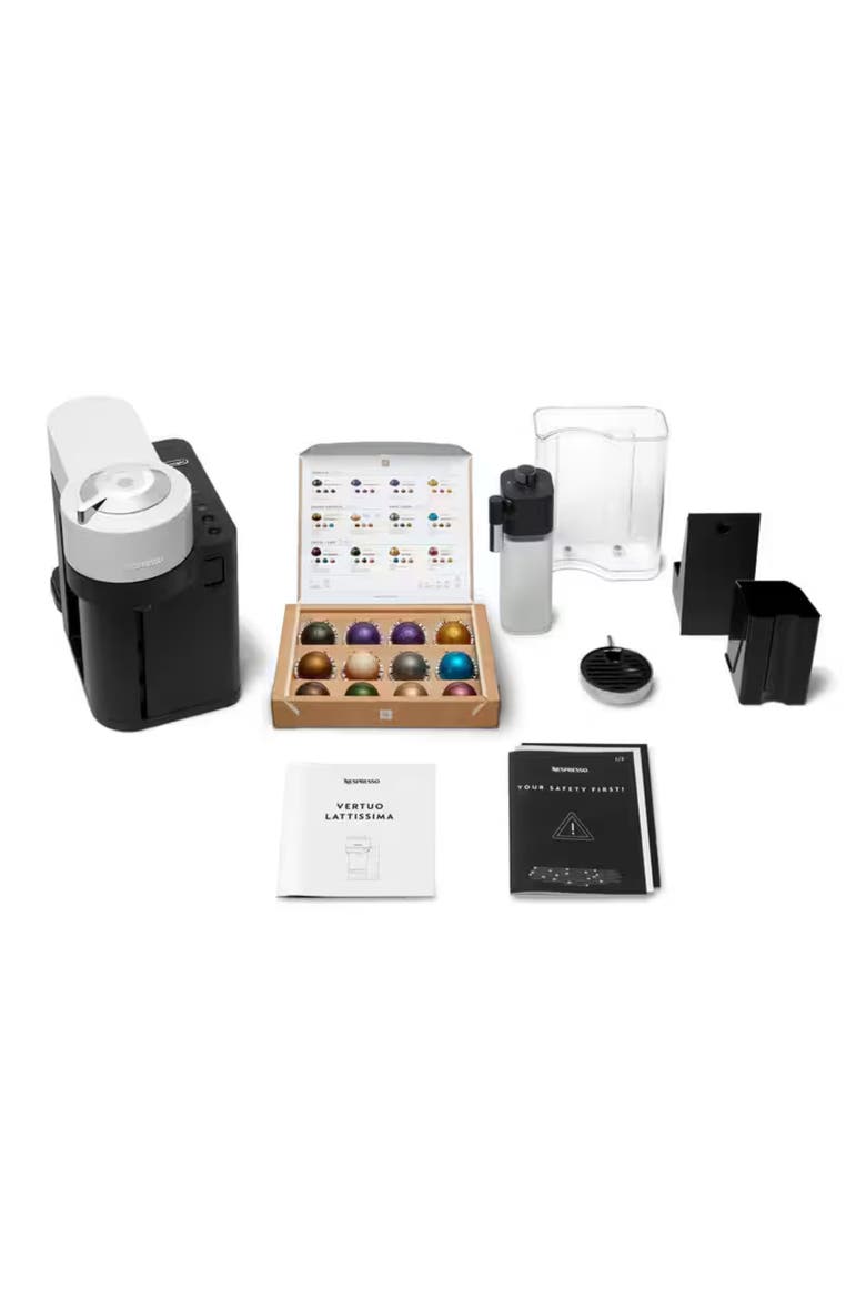Vertuo Lattissima Coffee Machine, Alternate, color, WHITE