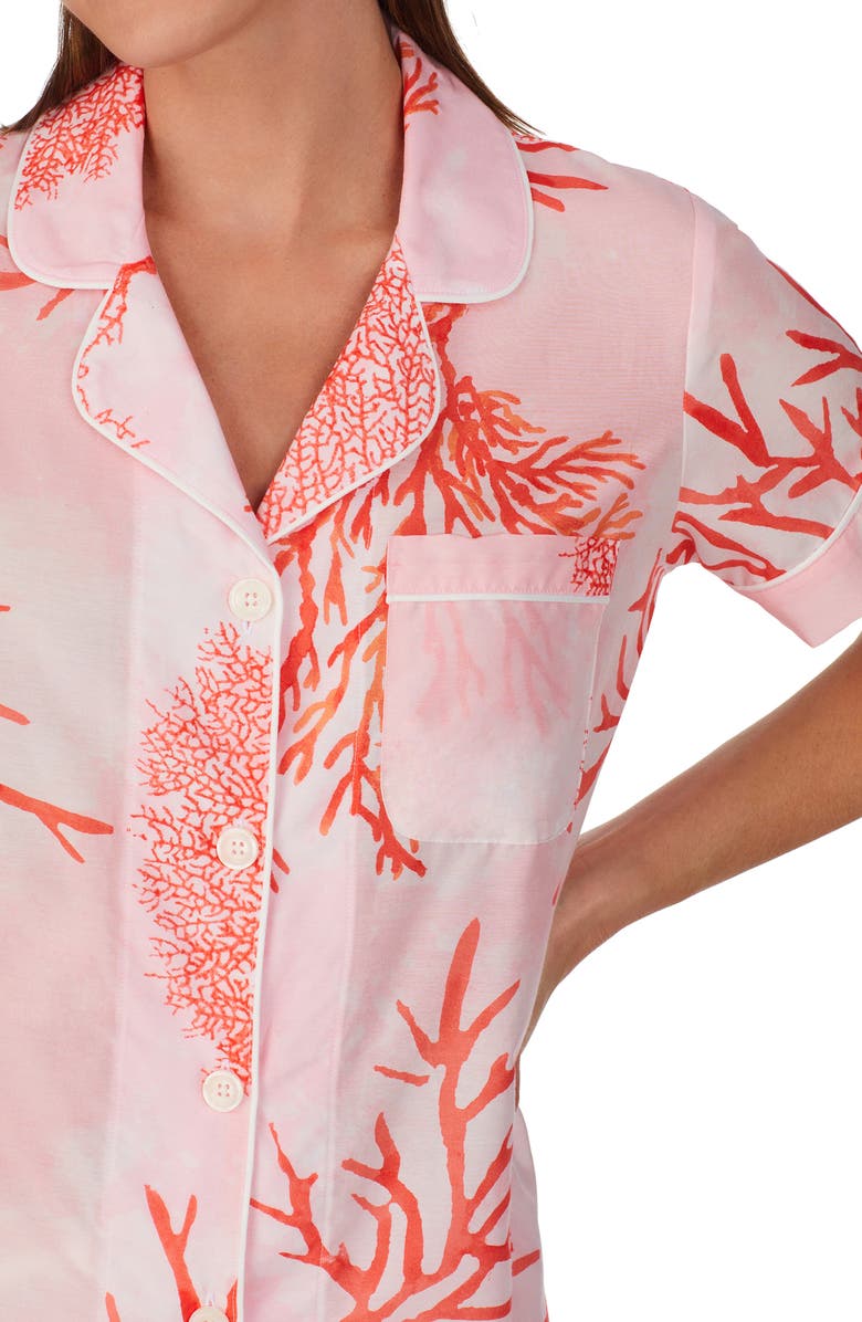 BedHead Pajamas Print Cotton & Silk Short Pajamas, Alternate, color,