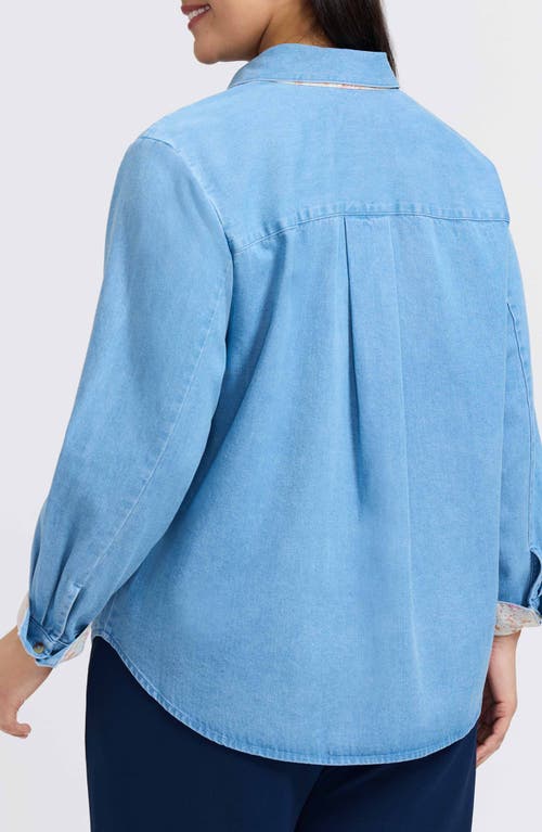Foxcroft Margie Denim Button-up Shirt