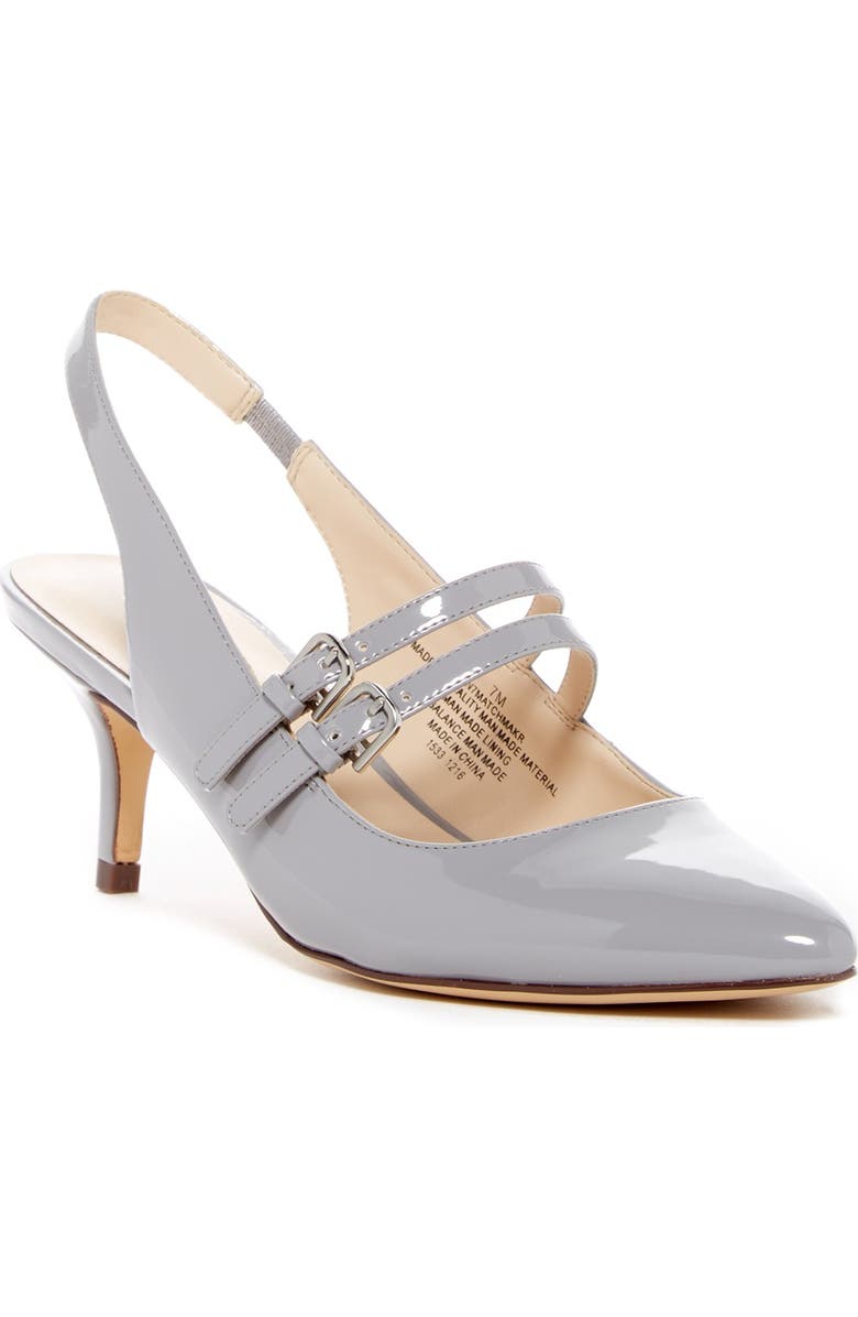 Nine West Matchmaker Slingback Pump, Alternate, color,