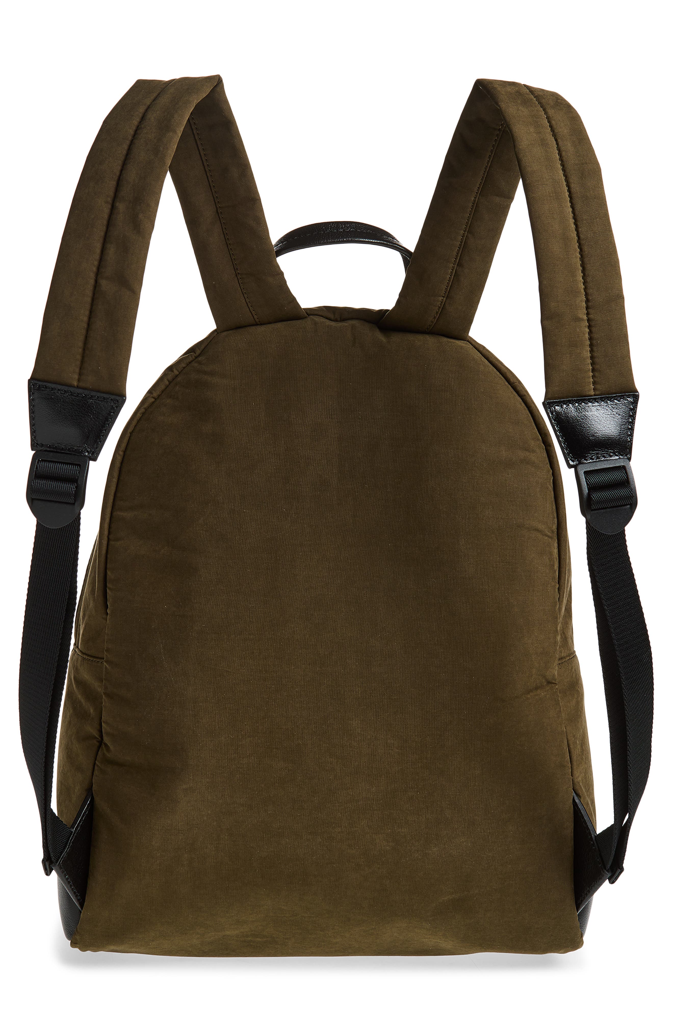 Balmain Pulse Backpack, Alternate, color, Uij Khaki/ Black