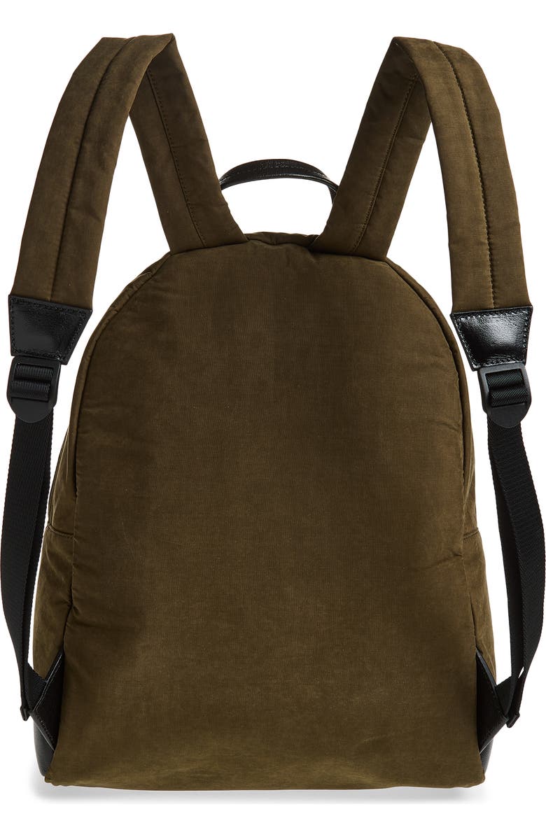 Balmain Pulse Backpack, Alternate, color, Uij Khaki/ Black