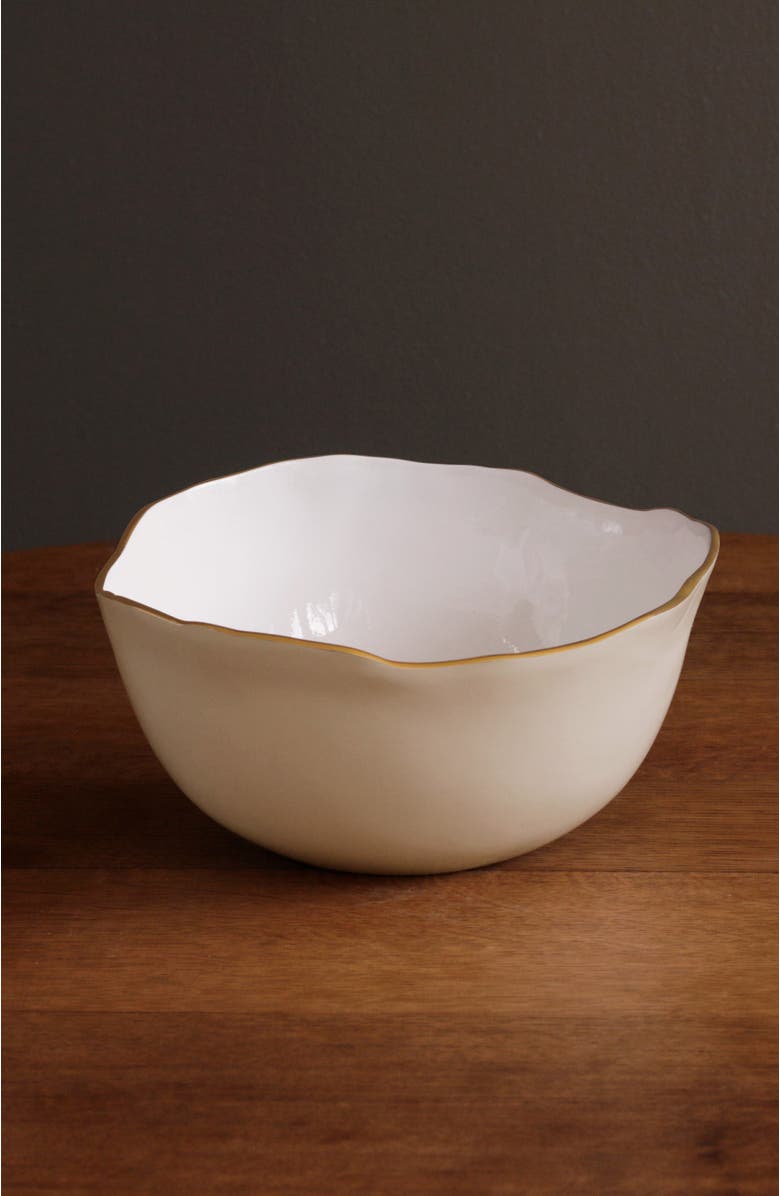 BEATRIZ BALL Collection ENCANTO Osaka Large Bowl, Alternate, color, Cream And White