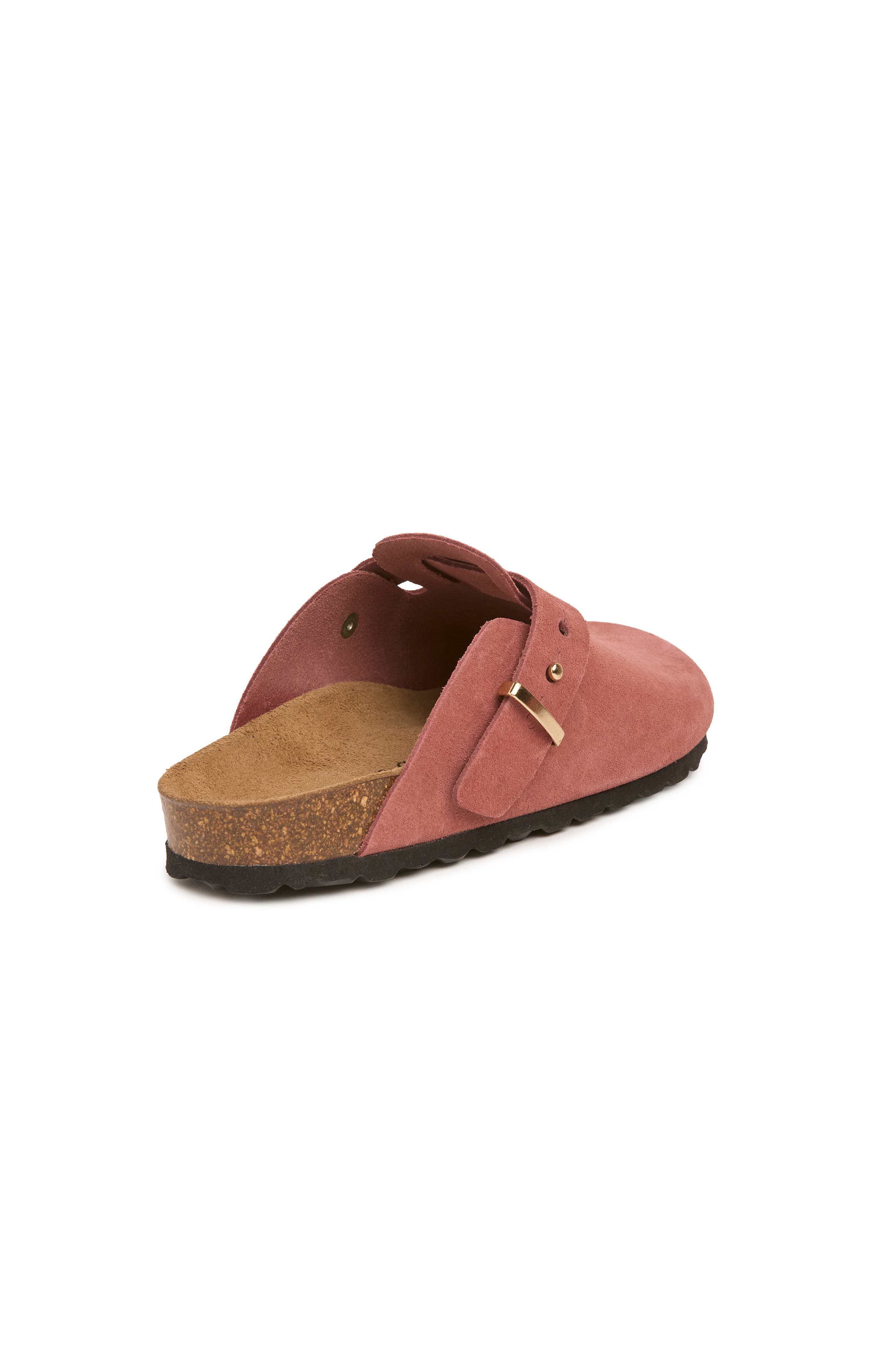 Celtic & Co. Stud Strap Clog, Alternate, color, Terracotta