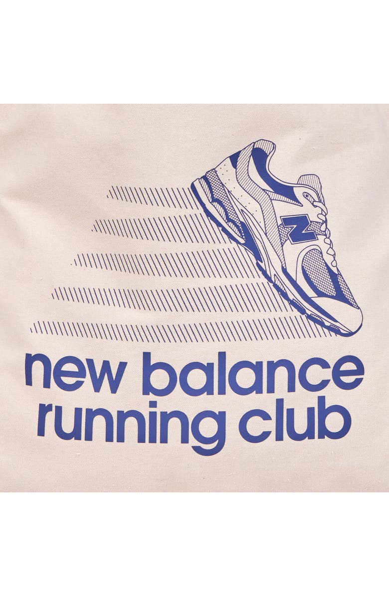 New Balance Logo Canvas Tote, Alternate, color,