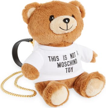 Moschino Plush Stuffed Teddy Bear Clutch | Nordstrom