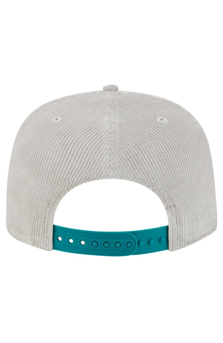 New Era Men's New Era Gray Seattle Mariners Corduroy Golfer Snapback Hat, Alternate, color, 