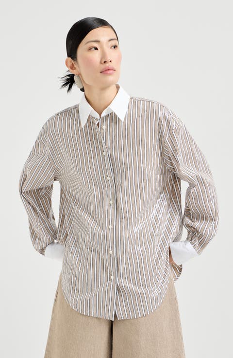 Dazzling stripes shirt