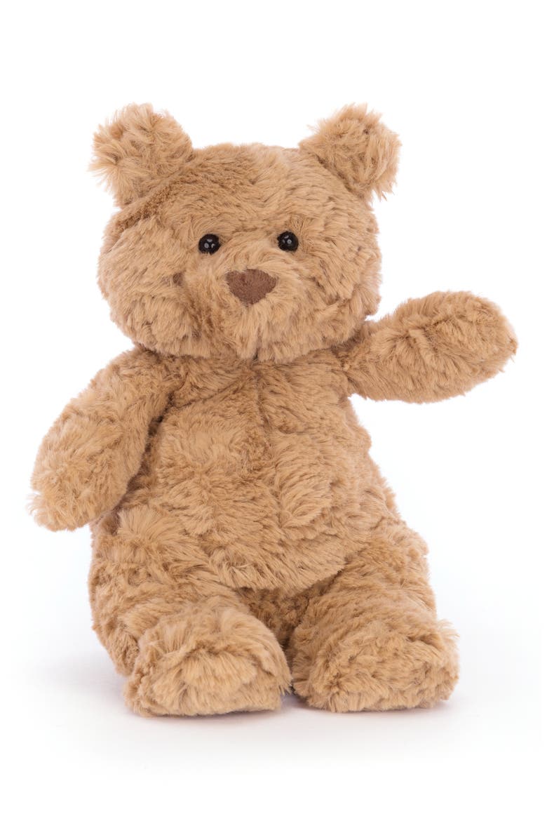 Small Bartholomew Bear 6-Inch Plushie, Alternate, color, BROWN