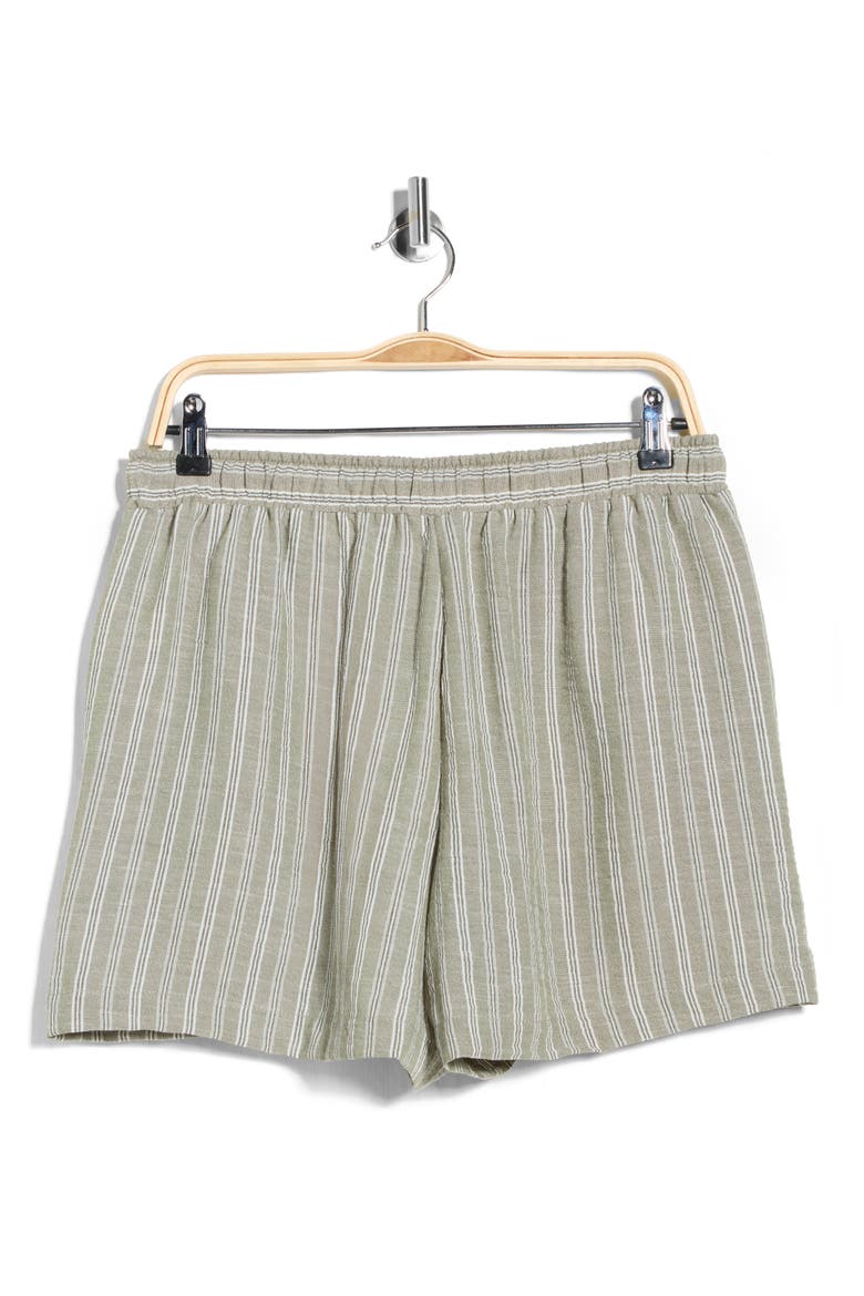 Stripe Drawstring Shorts, Alternate, color, ARMY STRIPE
