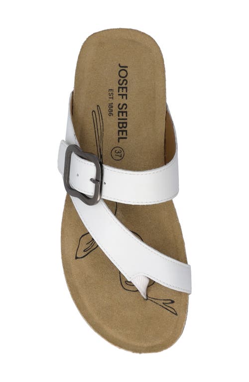 Josef Seibel Tonga 77 Sandal In White