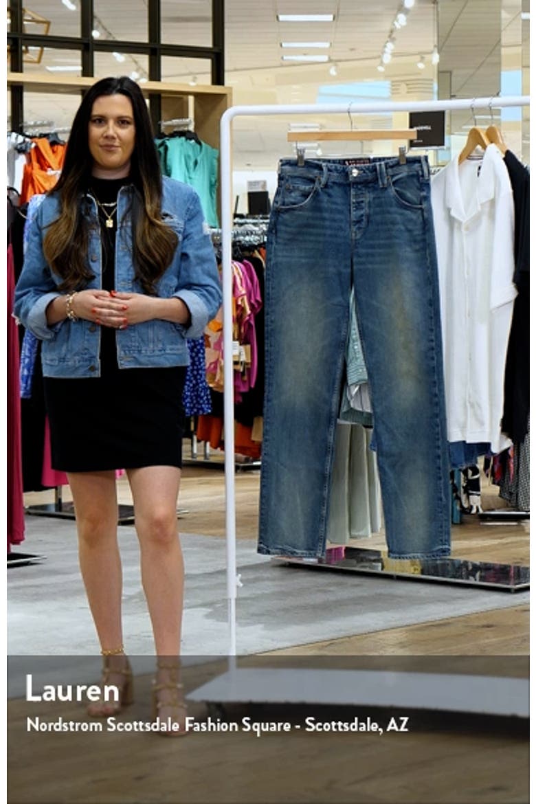 Straight Leg Jeans video